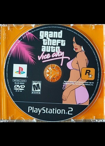 Grand Theft Auto - GTA - Vice City - PS2