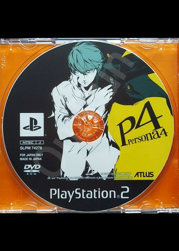 Persona 4 Jp (UNDUB) - PS2