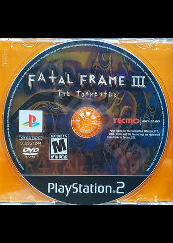 Fatal Frame III: The Tormented - PS2