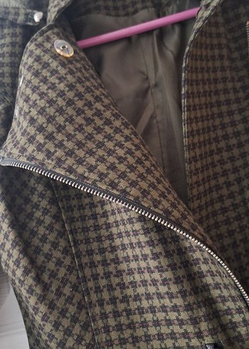 Kemerli Vintage Uzun Astaelı Kaban - Görsel 3