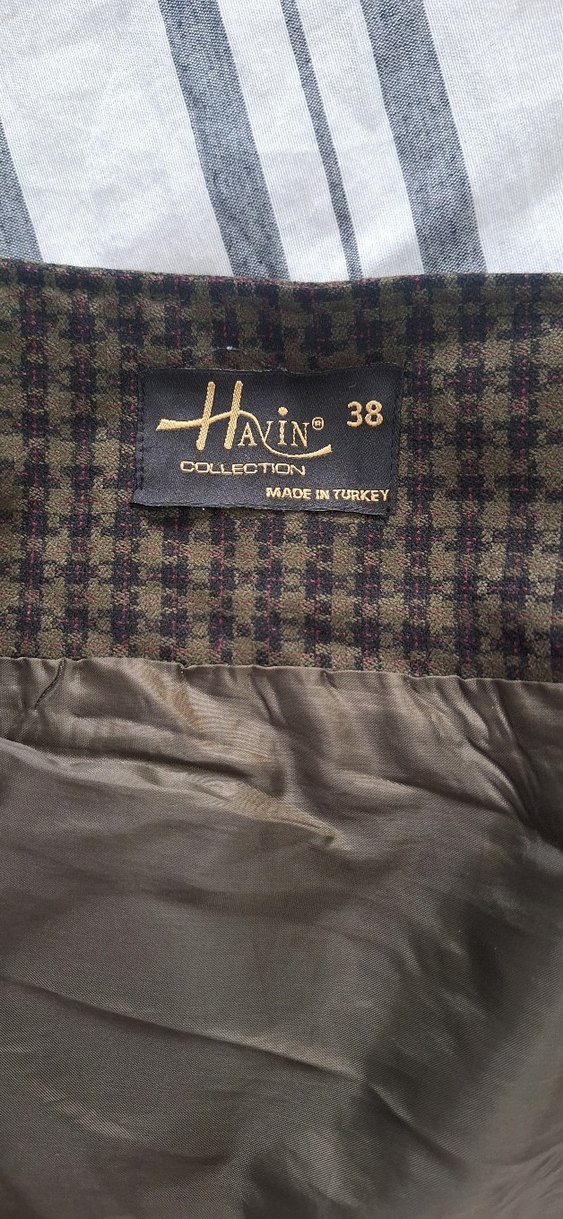 Kemerli Vintage Uzun Astaelı Kaban - Görsel 4