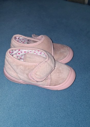 Kız Çocuk Pembe Cırtlı Sıcak Terlik - Görsel 3