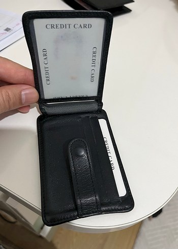 Cengiz Pakel Siyah Deri Erkek Cüzdan - Görsel 4