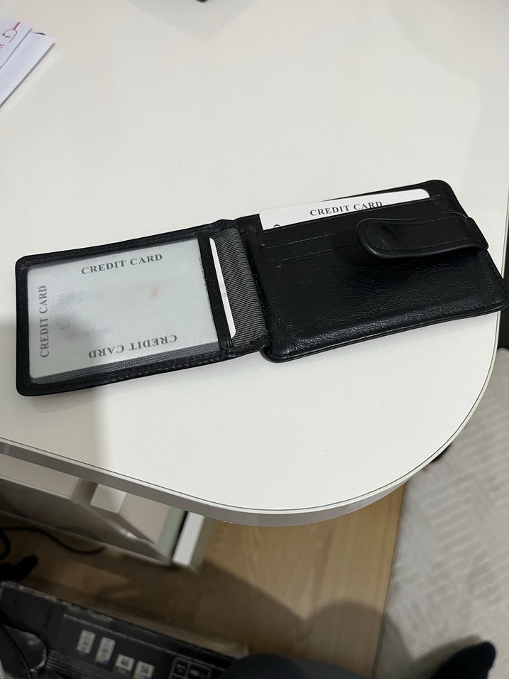 Cengiz Pakel Siyah Deri Erkek Cüzdan - Görsel 3