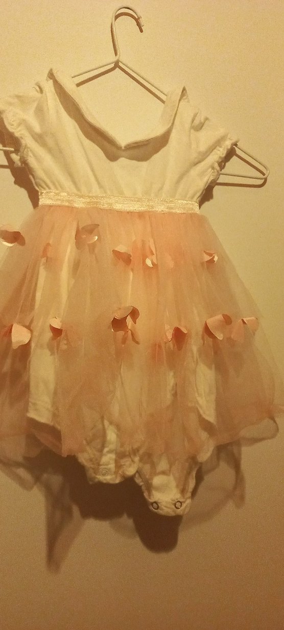 Kız Çocuk Pembe çıtçıtlı Bohem Elbise - Görsel 2