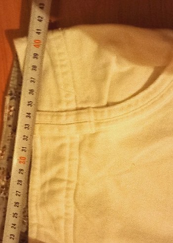 Beyaz Kadın Kot  Pantolon - Görsel 5