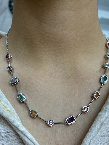Diğer Collar En Y Çelik Silver Kolye