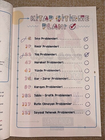 ÇITIR ÇEREZ PROBLEMLER KİTABI
