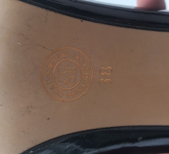 38 Beden siyah Renk siyah stiletto