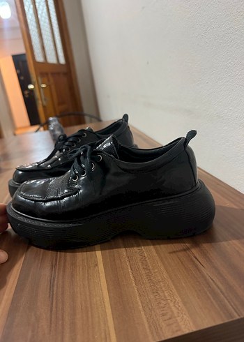 Siyah kadın Klasik Ayakkabı - Görsel 4