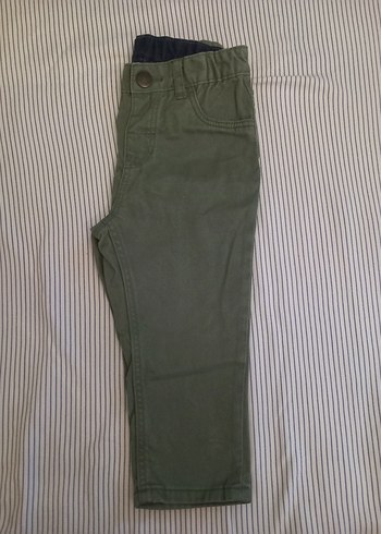 12-18 Ay Beden haki Renk Erkek Çocuk Haki denim pantolon