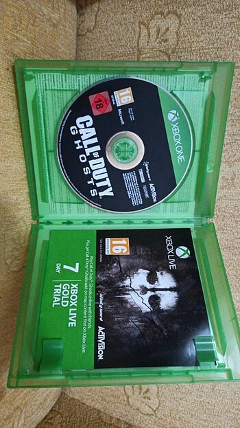 Microsoft Xbox one call of duty ghosts