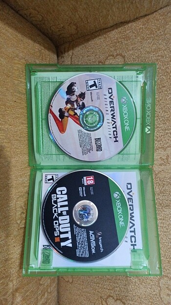 Microsoft Xbox one call of duty black ops+overwatch