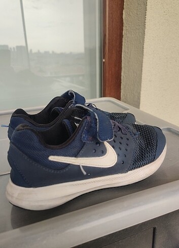 29 Beden lacivert Renk ORJINAL NIKE ERKEK COCUK SPOR AYAKKABISI