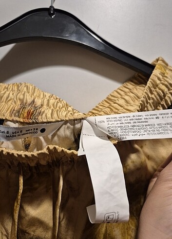 s Beden çeşitli Renk Zara ipek pantolon