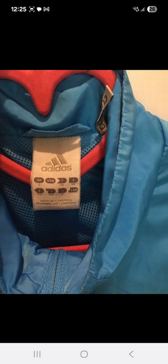 Mavi Fermuarlı Spor Ceket - Görsel 2