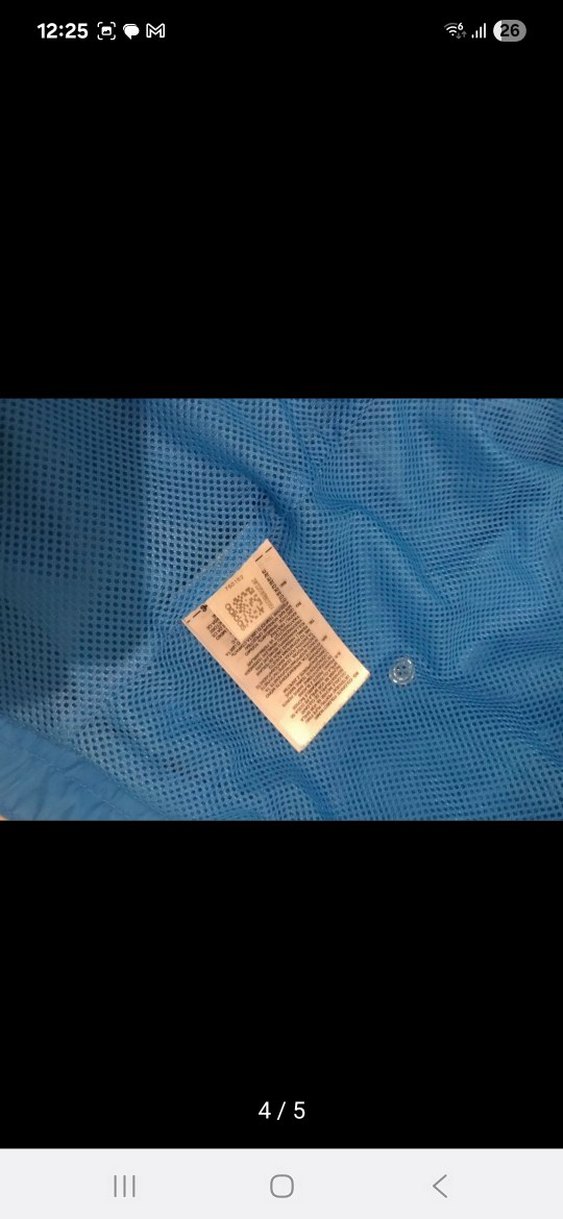 Mavi Fermuarlı Spor Ceket - Görsel 4