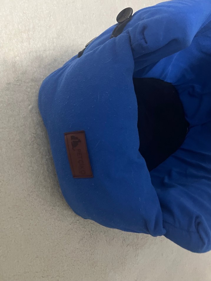 Koyu Mavi Keşf köpek Yatağı - Görsel 4