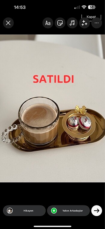 6?lı sunum tabağı