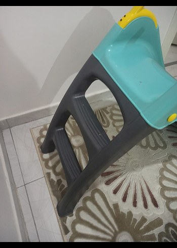 Pastel Mavi Çocuk Kaydırağı - Görsel 2