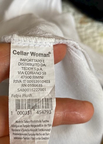 Nakışlı Beyaz Pamuklu Bohem Bluz - Görsel 7