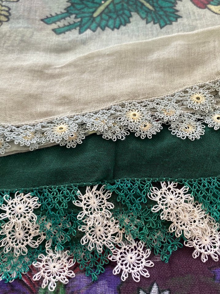 VİNTAGE İĞNE OYASI YAZMA - Görsel 3