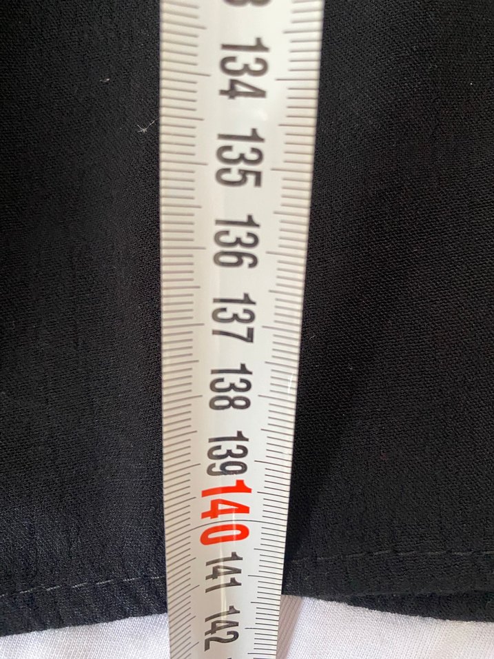 Uzun Kollu Siyah Uzun Elbise - Görsel 5