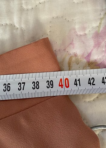 42 Beden camel Renk Bej Uzun Etek