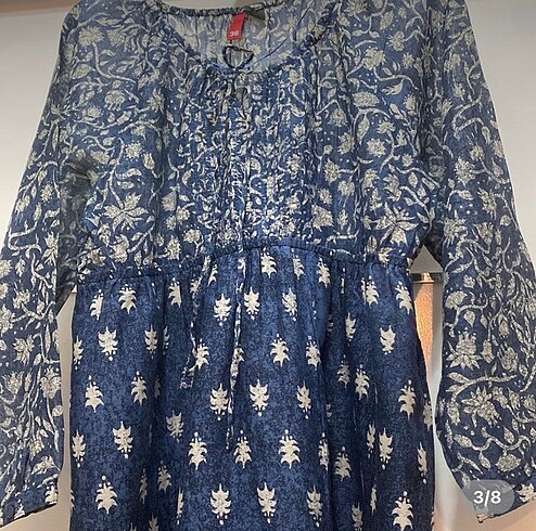 38 Beden Elbise H&M marka tril tril