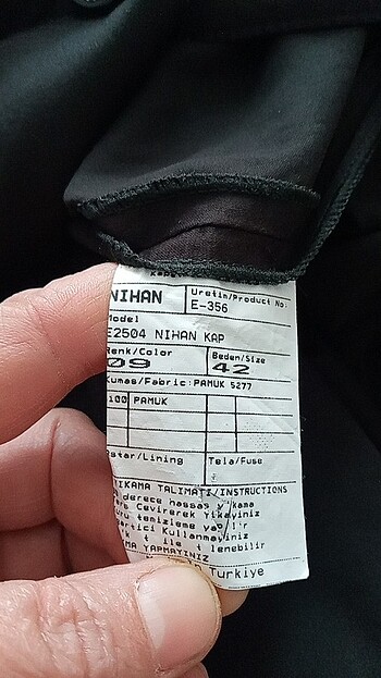 Kap pardesü - Görsel 12