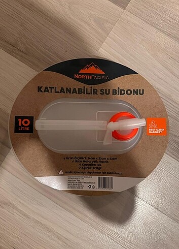 NORTH PASIFIC KATLANABILIR SU BIDONU
