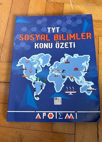 Apotemi TYT Sosyal Bilimler Konu Özeti Kitabı