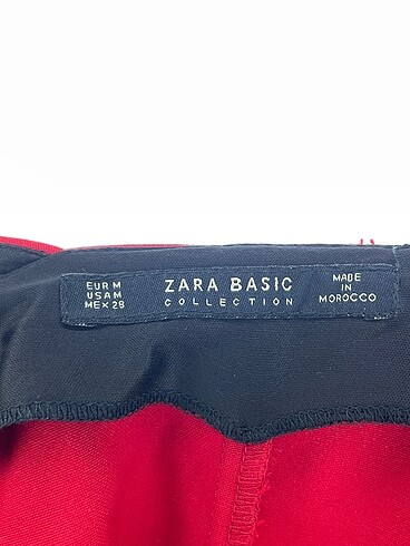 m Beden kırmızı Renk Zara Kısa Elbise %70 İndirimli.