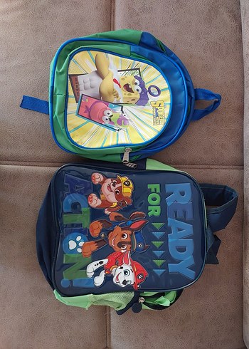 Renkli Çocuk Okul Çantası ve Kalemlik - Görsel 3