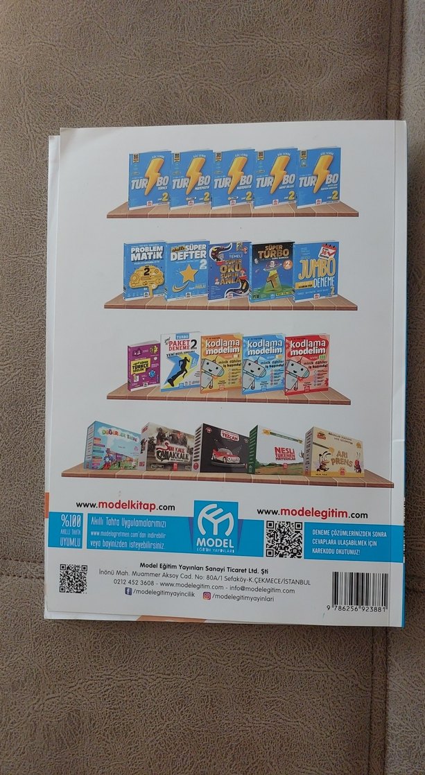 2. Sınıf Jumbo Haftalık 36 Deneme Kitabı - Görsel 2