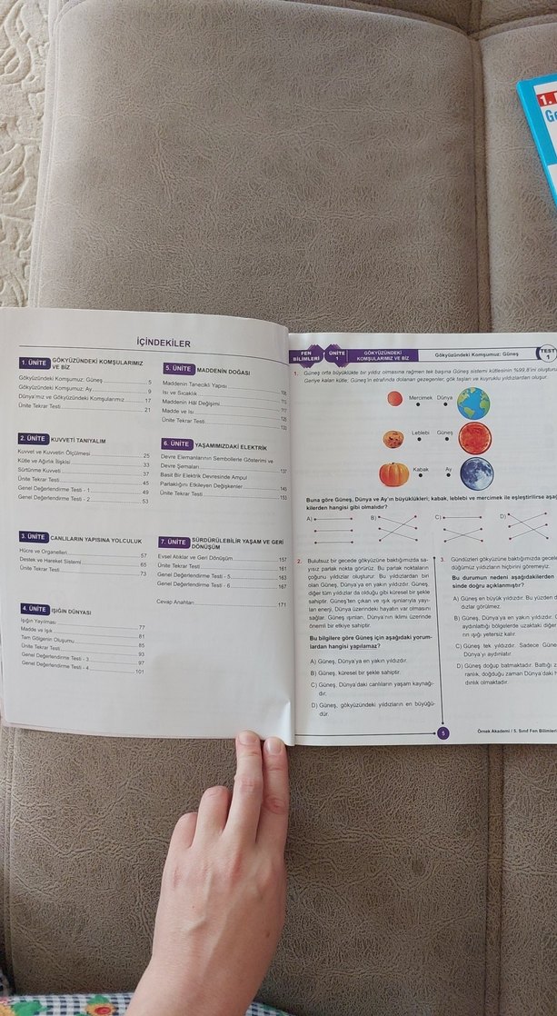 Super 2'li Fen Bilimleri Soru Bankası - Görsel 2