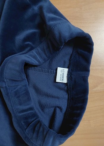 Lacivert kız İspanyol paça - Görsel 2