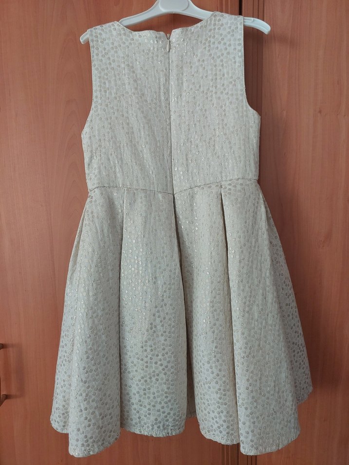 Kız Çocuk Pilili Elbise - Görsel 2