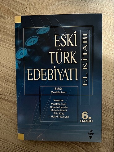 Eski Türk Edebiyatı El Kitabı- Mustafa İsen