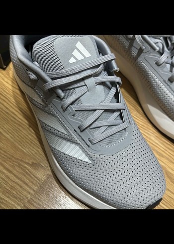 Gri Bağcıklı Erkek Koşu ve Antrenman Ayakkabısı - Görsel 2