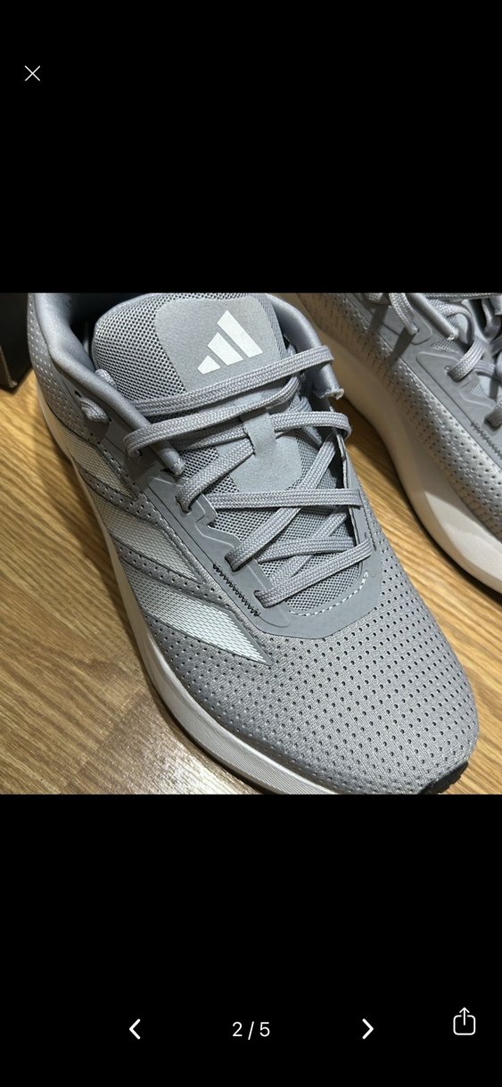 Gri Bağcıklı Erkek Koşu ve Antrenman Ayakkabısı - Görsel 2