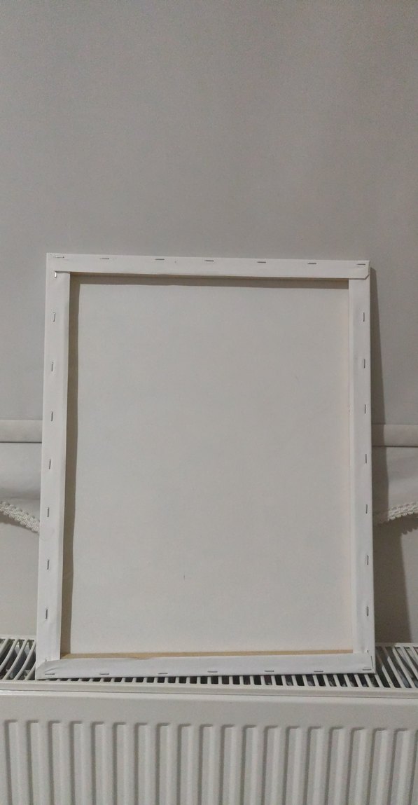 Pastel Mavi Çiçekli Tablo - Görsel 4