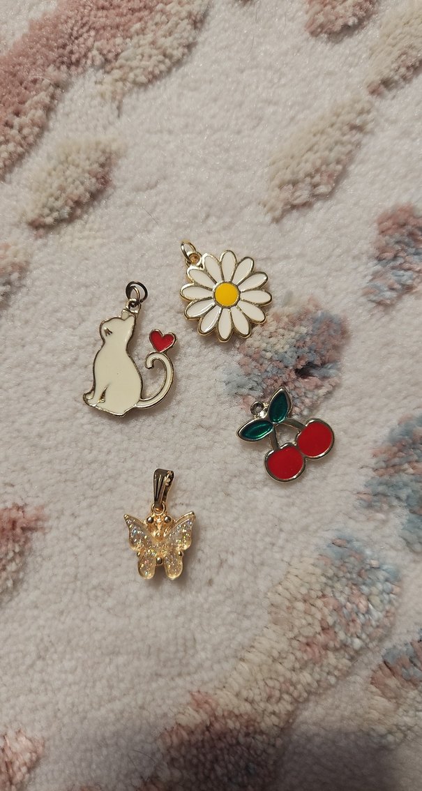 Altın Renkli Bohem kolye Uçları adet fiyati 10 tl - Görsel 2