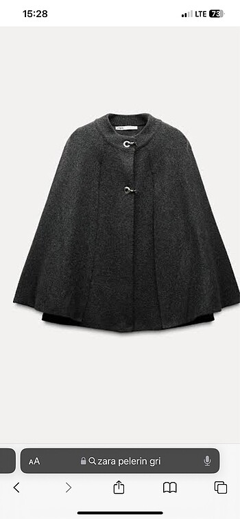 Zara Zara pelerin