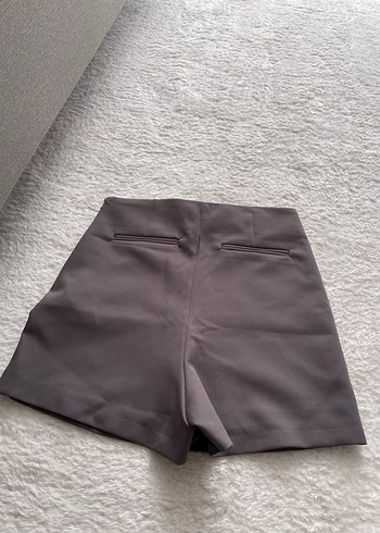 Gri Mini Etek Kadın - Görsel 4