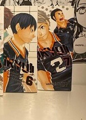 Haikyu! Manga 6-7-8-9-10