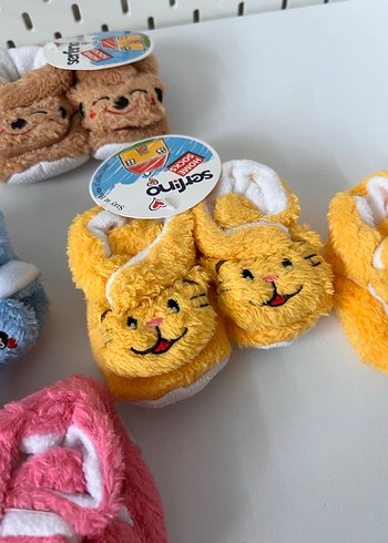 16 Beden çeşitli Renk BEBEK PANDUF