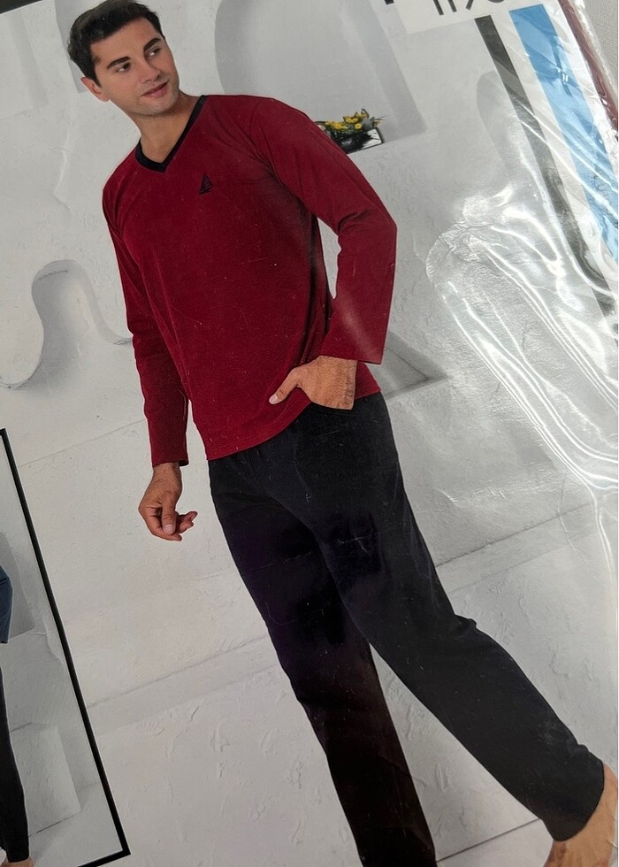 ALİMER MARKA ERKEK PİJAMA TAKIMI-XXL BEDEN - Görsel 4