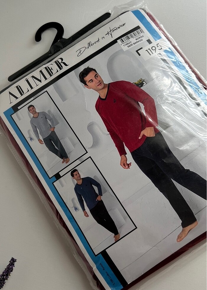 ALİMER MARKA ERKEK PİJAMA TAKIMI-XXL BEDEN - Görsel 3