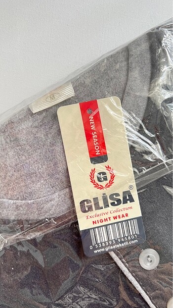 GLİSA MARKA ERKEK PİJAMA TAKIMI-M BEDEN - Görsel 2